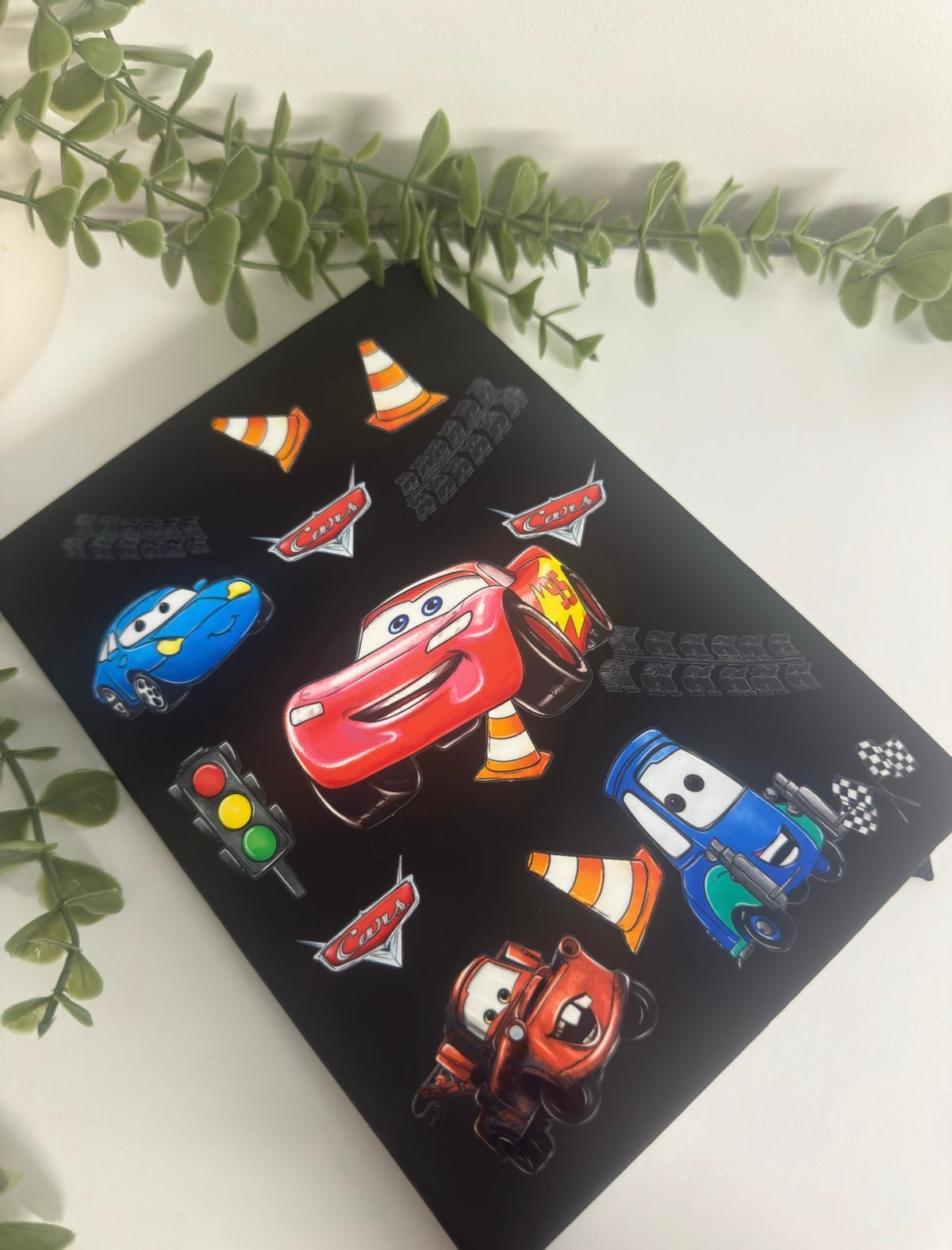 Cars a5 notebook