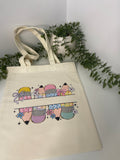 Teacher pencils tote bag