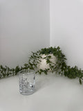Spider webs shot glass