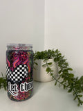 Let them acrylic beer can snow globe