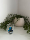 Titans shot glass