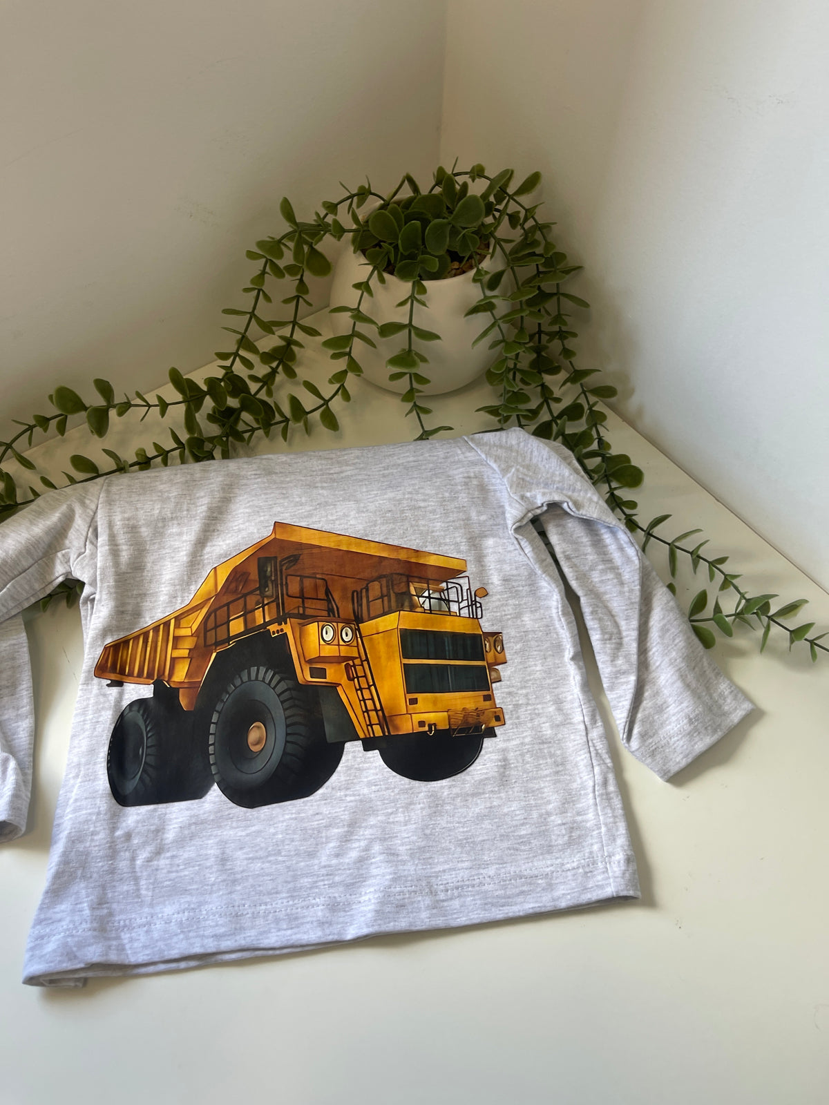 Dump truck long sleeve shirt