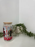 Killer mug shot beer can glass