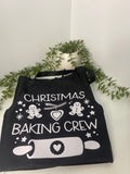 Kids Christmas apron white