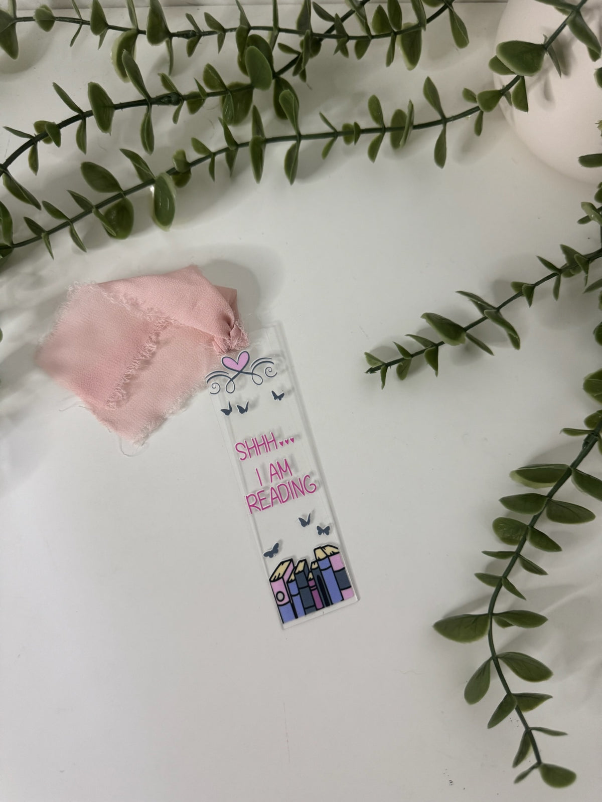 I’m reading acrylic bookmark