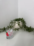 Strawberries shot glass