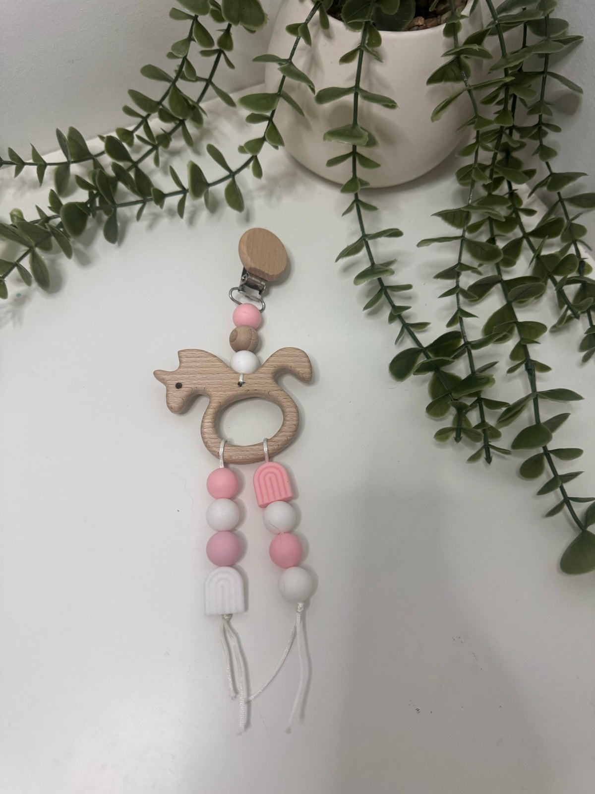 Horse hanging pram toy