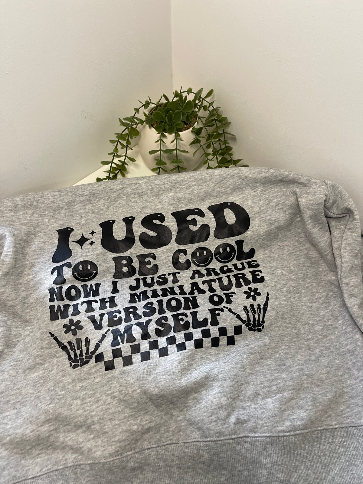 I used to be cool hoodie