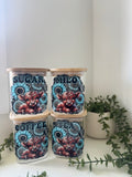 Highland cow canister set