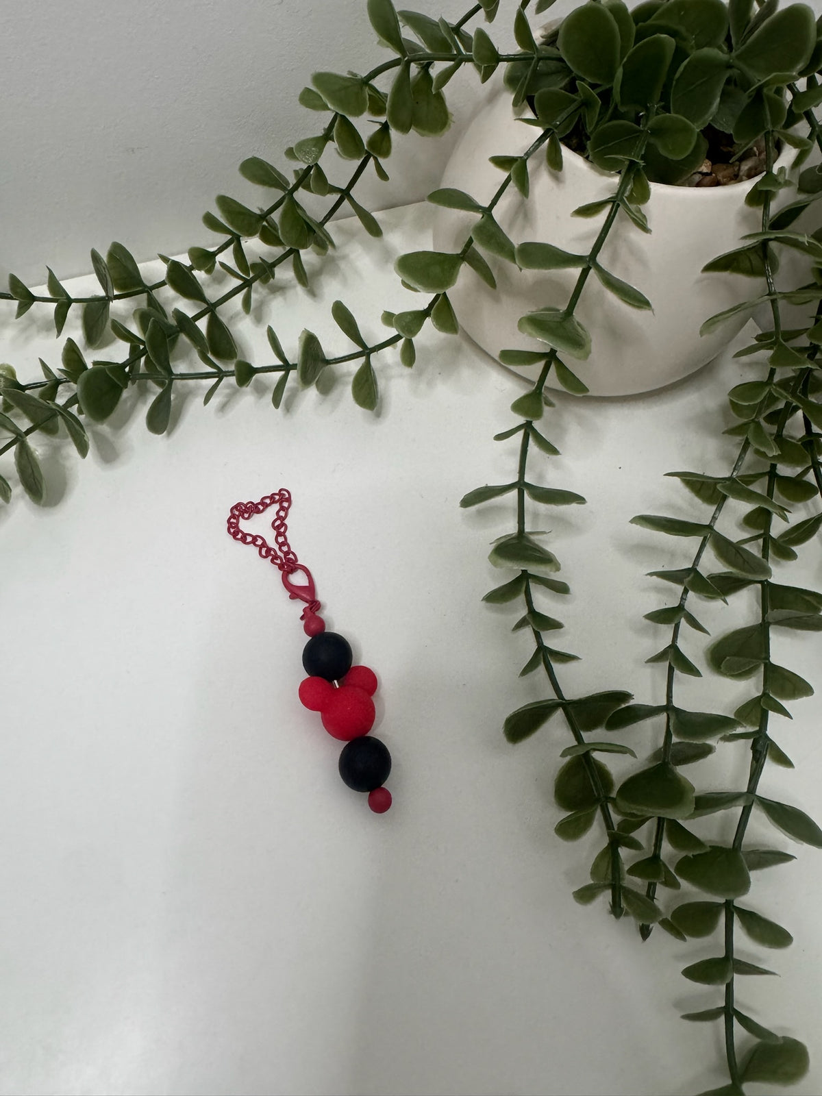Mickey Mouse beaded cup charm