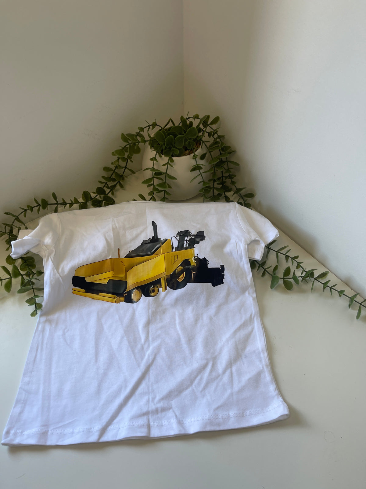 Asphalt paver T-shirt