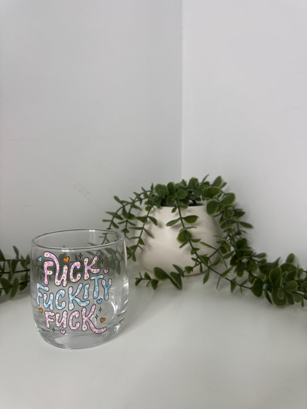 Fuckity fuck whiskey glass