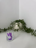 Purple care bear shot glass
