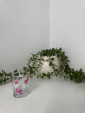 Breast cancer shot glass