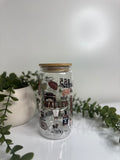 Wallen glass beer can cup