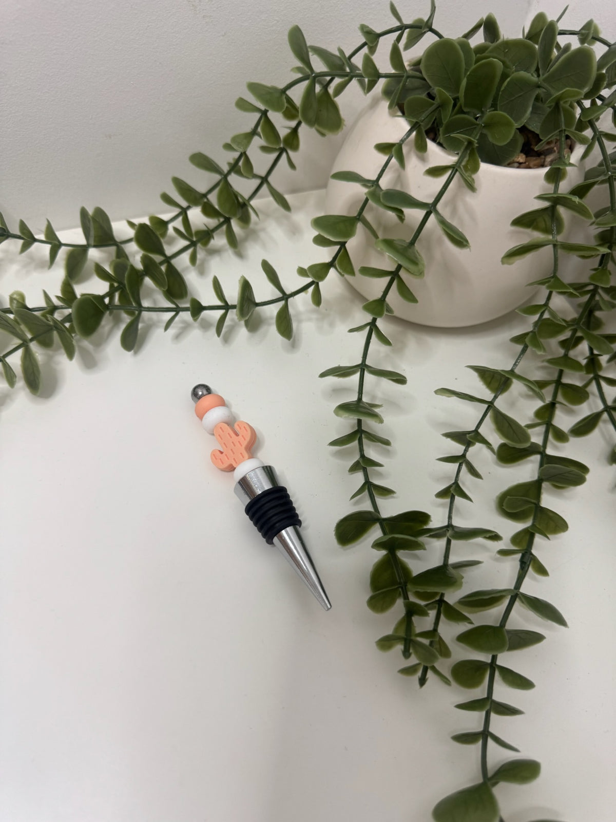 Cactus wine stopper