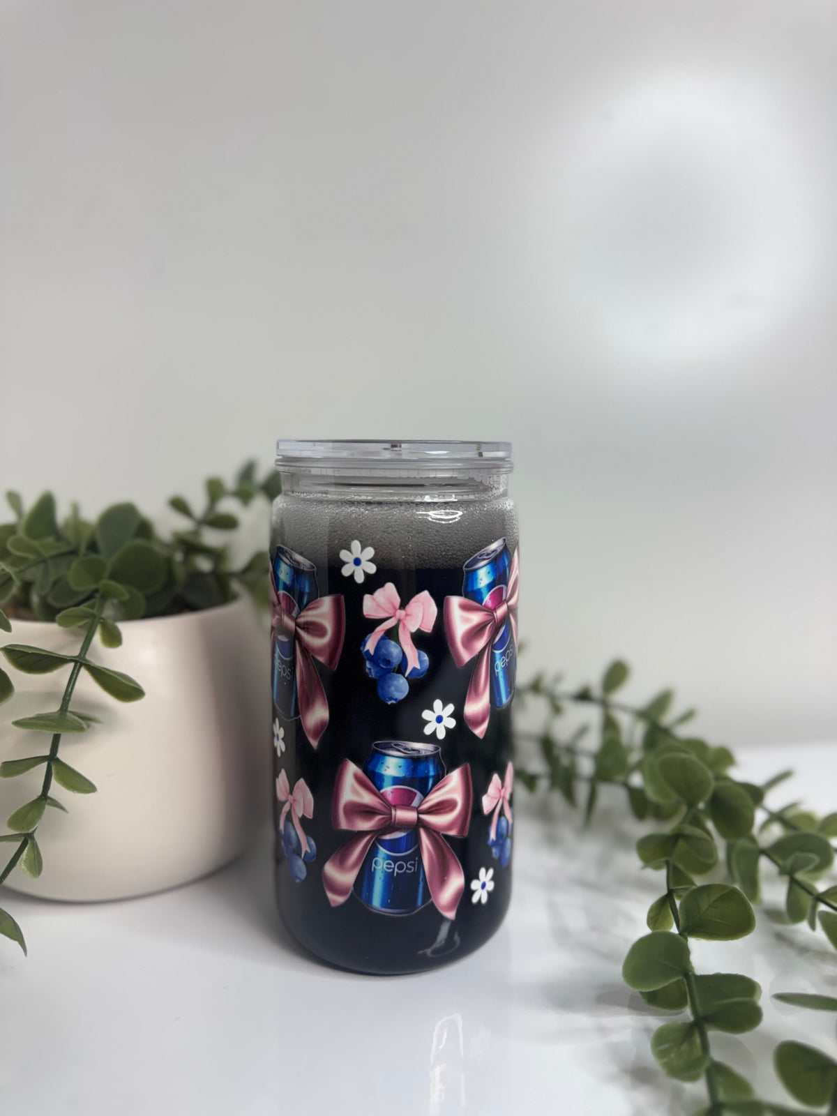 Pepsi acrylic snow globe
