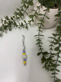 Flowers beaded cup charm