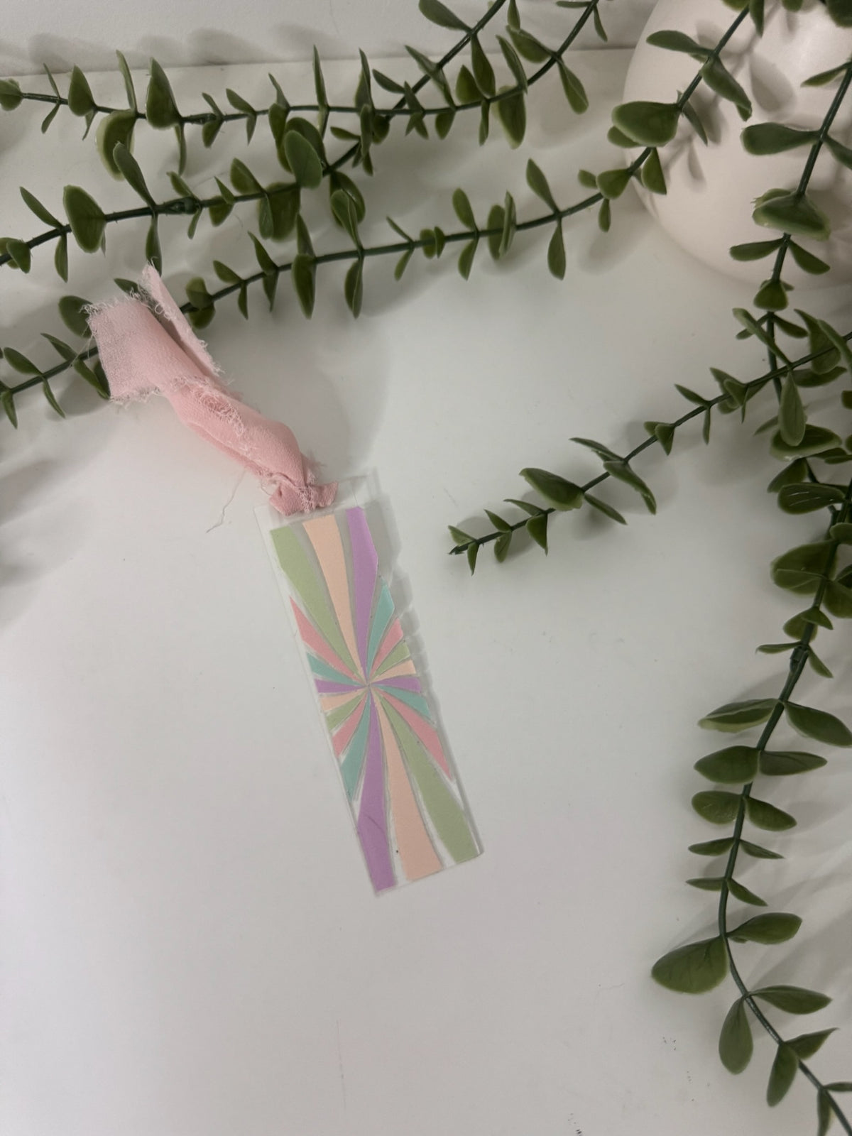 Colourful acrylic bookmark