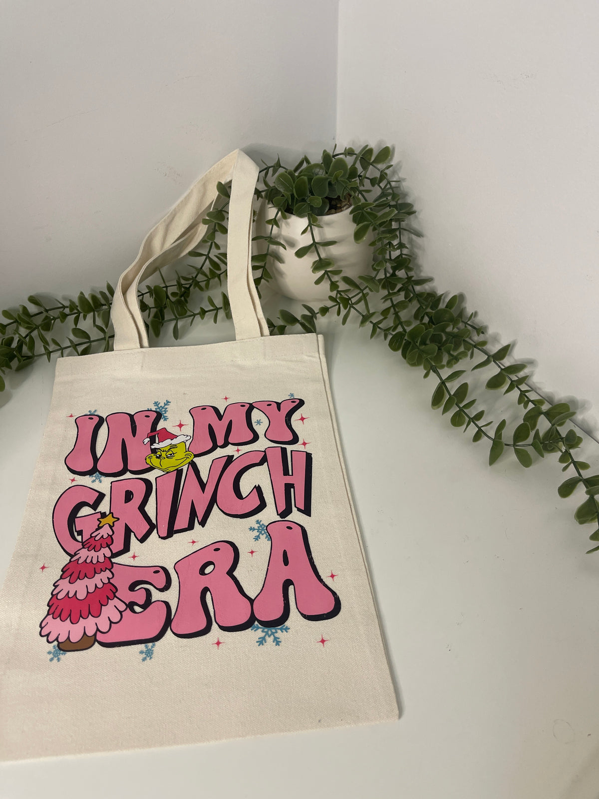 Grinch tote bag