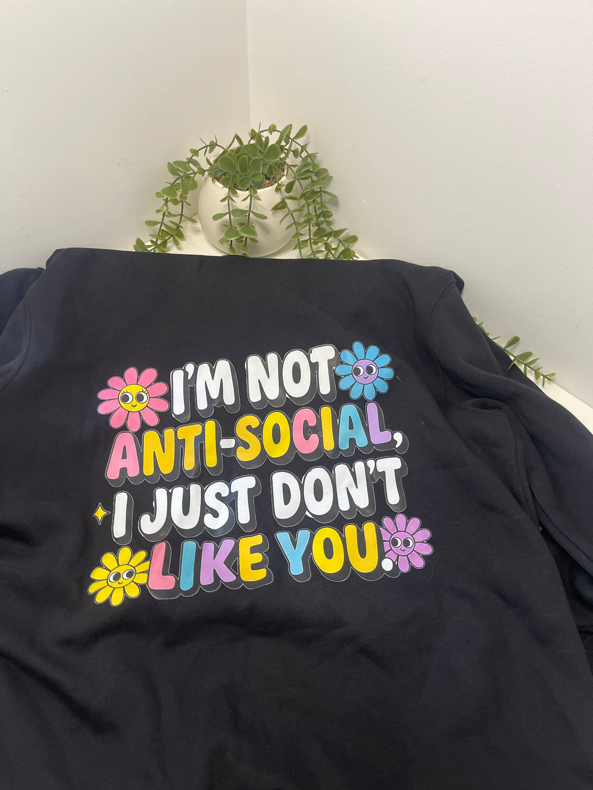 Not anti social jumper
