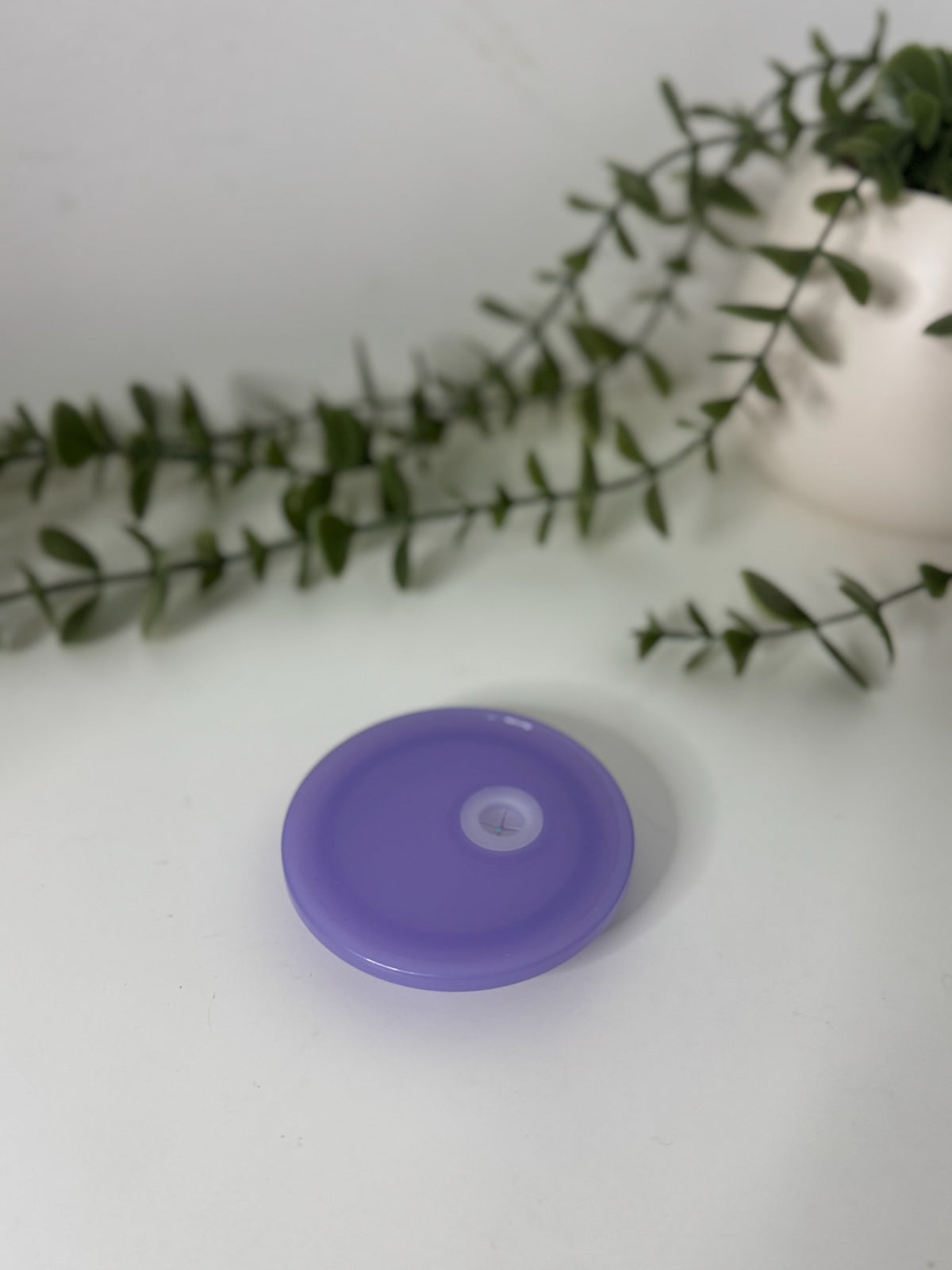 Purple replacement lid