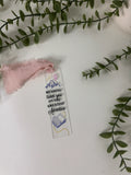 Reading takes you acrylic bookmark