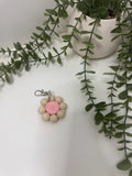 Star sign flower keychain