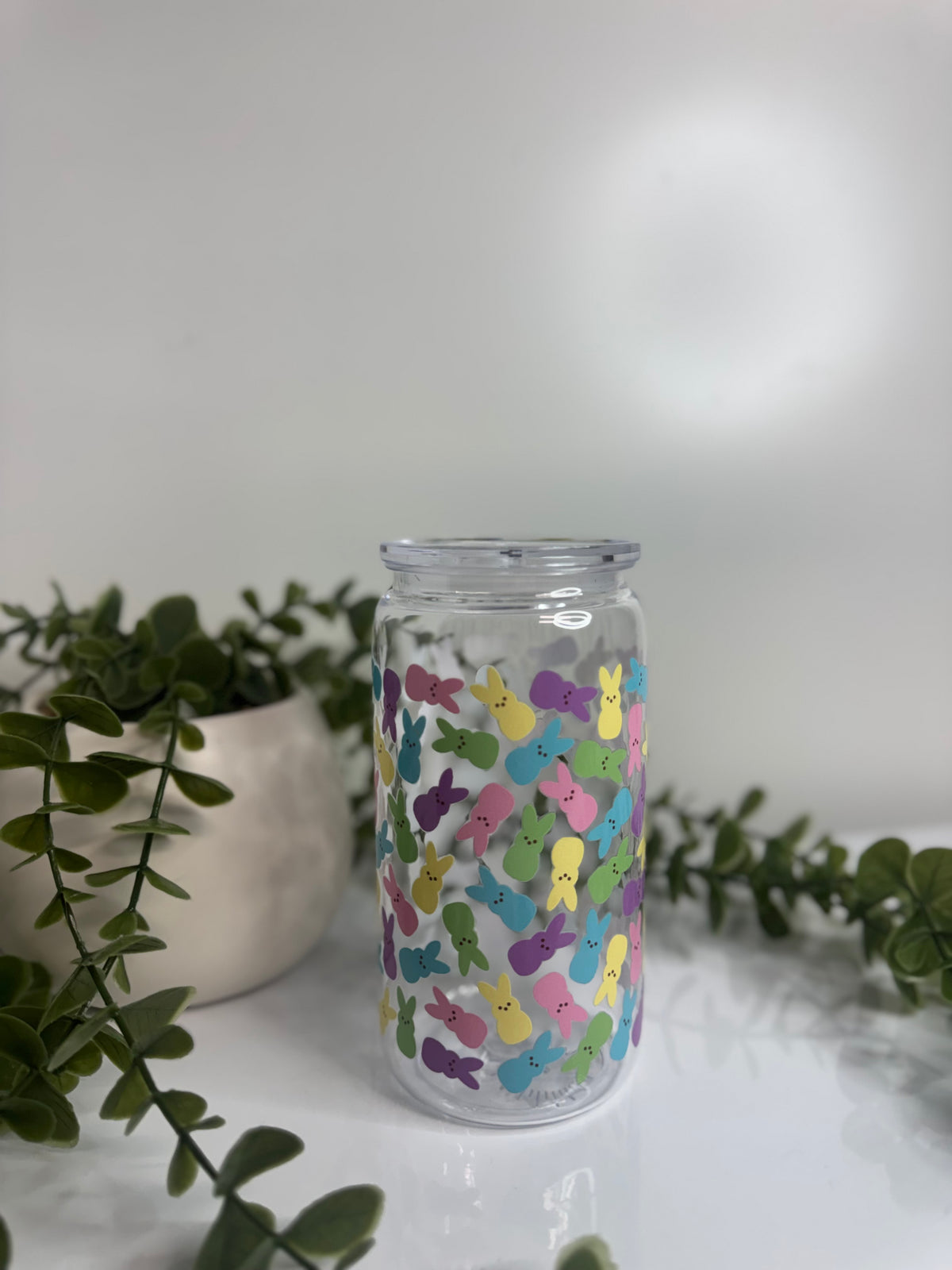 Easter acrylic beer can