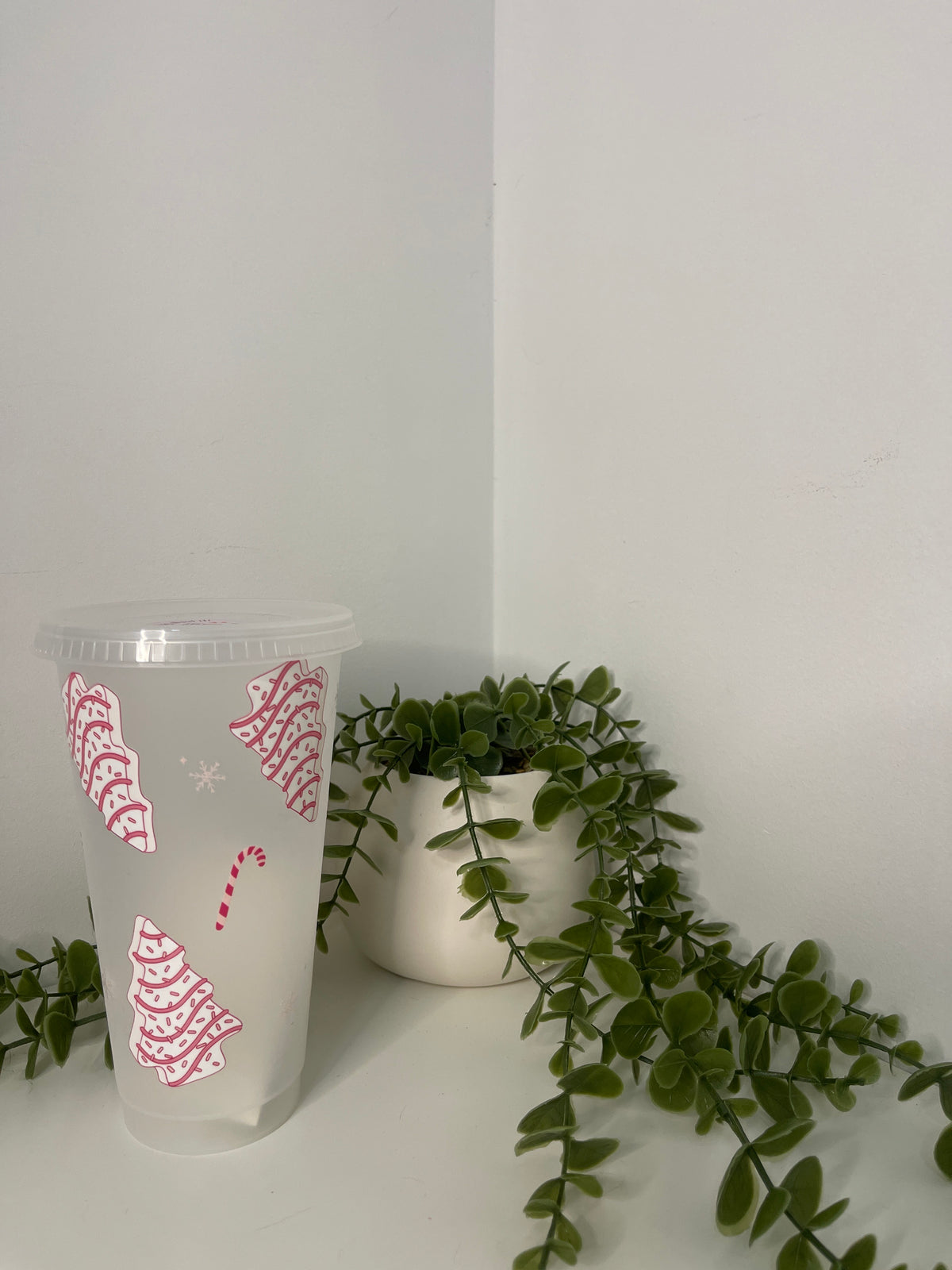 Fairy bread Christmas tree cold cup