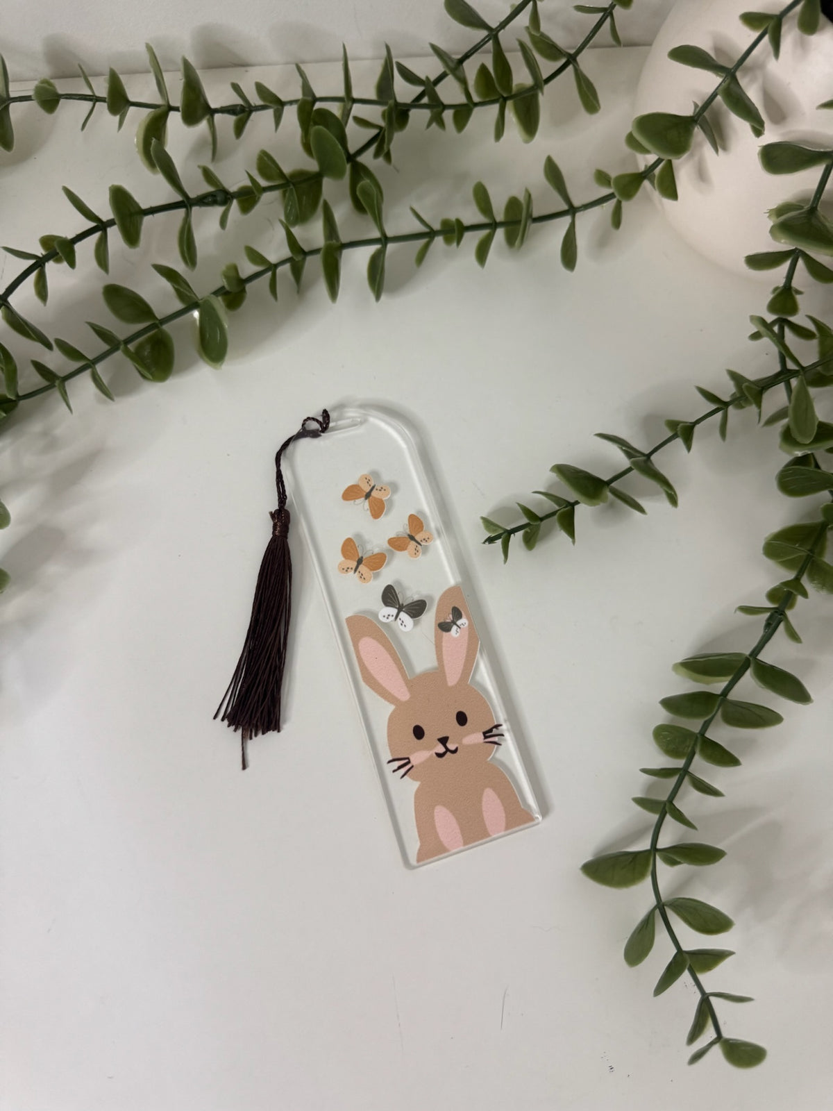 Bunny acrylic bookmark