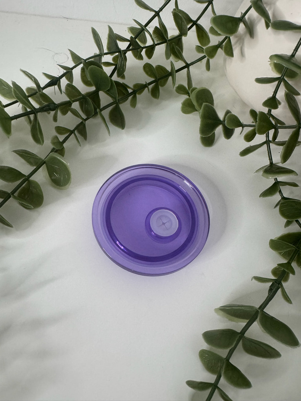 Purple replacement lid