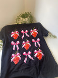 Strawberries and bows T-shirt