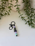 Zombie metal keychain