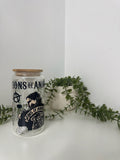 Sons of anarchy beer can glass