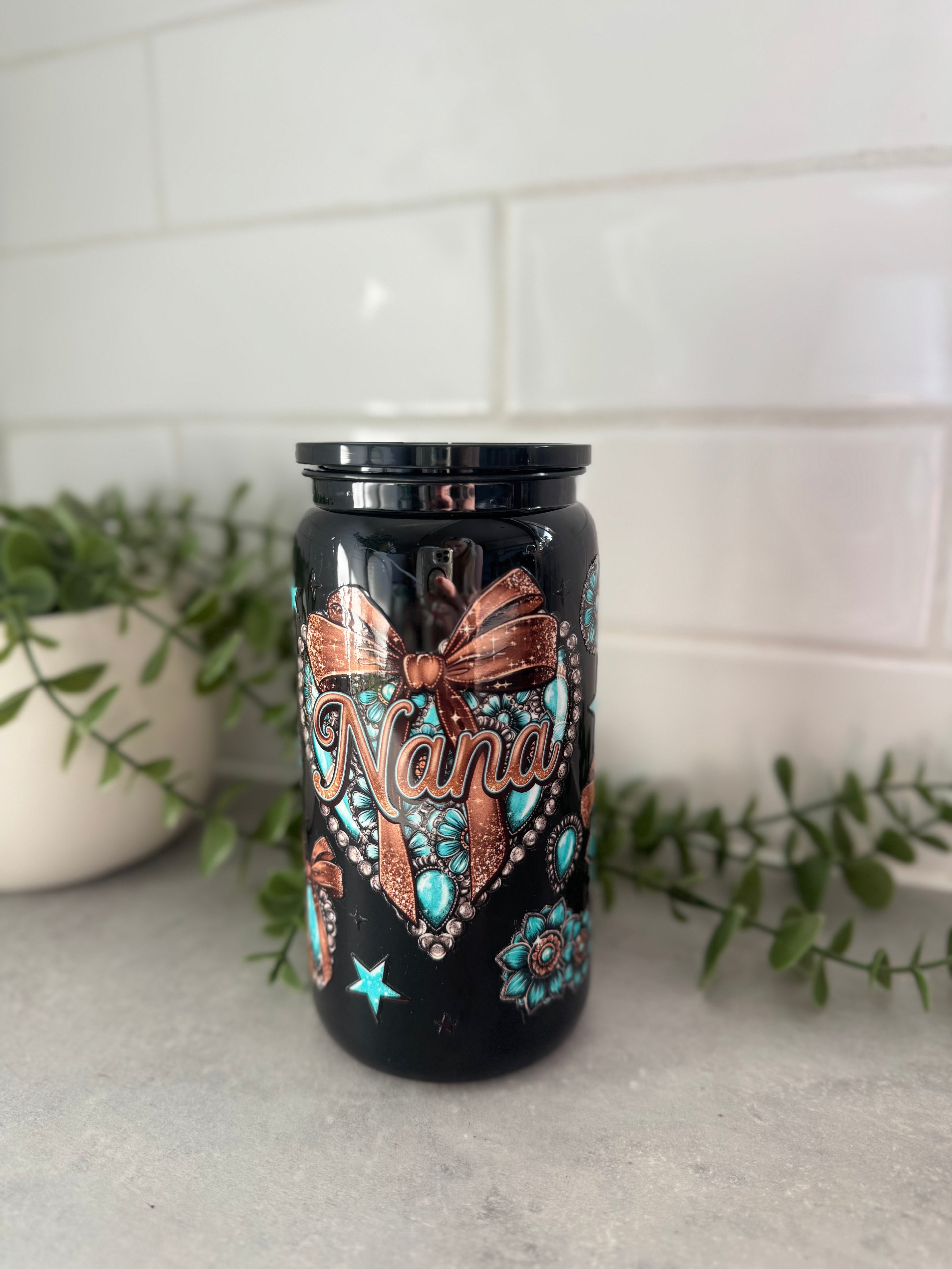Nana acrylic beercan cup