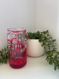 Vampire diaries acrylic beer can lava drip snow globe