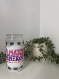 I match energy acrylic beer can cup