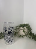 Mushrooms acrylic beer can cup