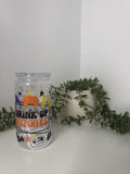 Drink up witches acrylic beer can cup