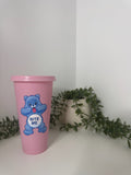 Blue care bear cold cup 24oz