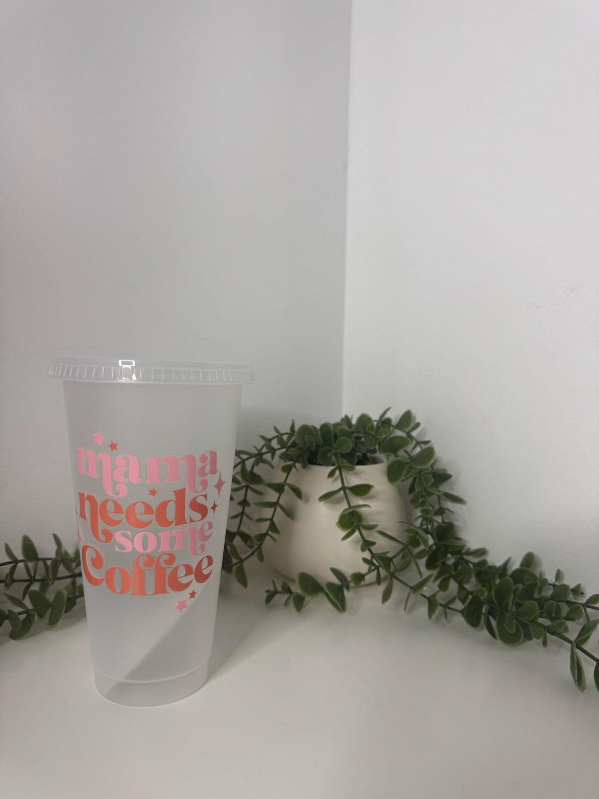 Mama needs coffee cold cup 24oz