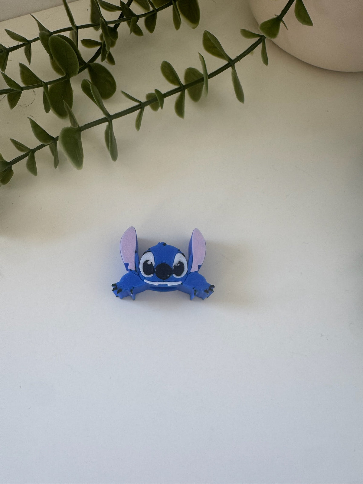 Stitch 3D printed straw topper