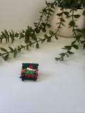 Merry grinchmas silicone straw topper