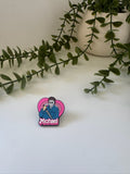 Michael silicone straw topper