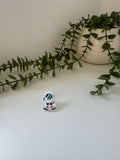 Astronaut silicone straw topper