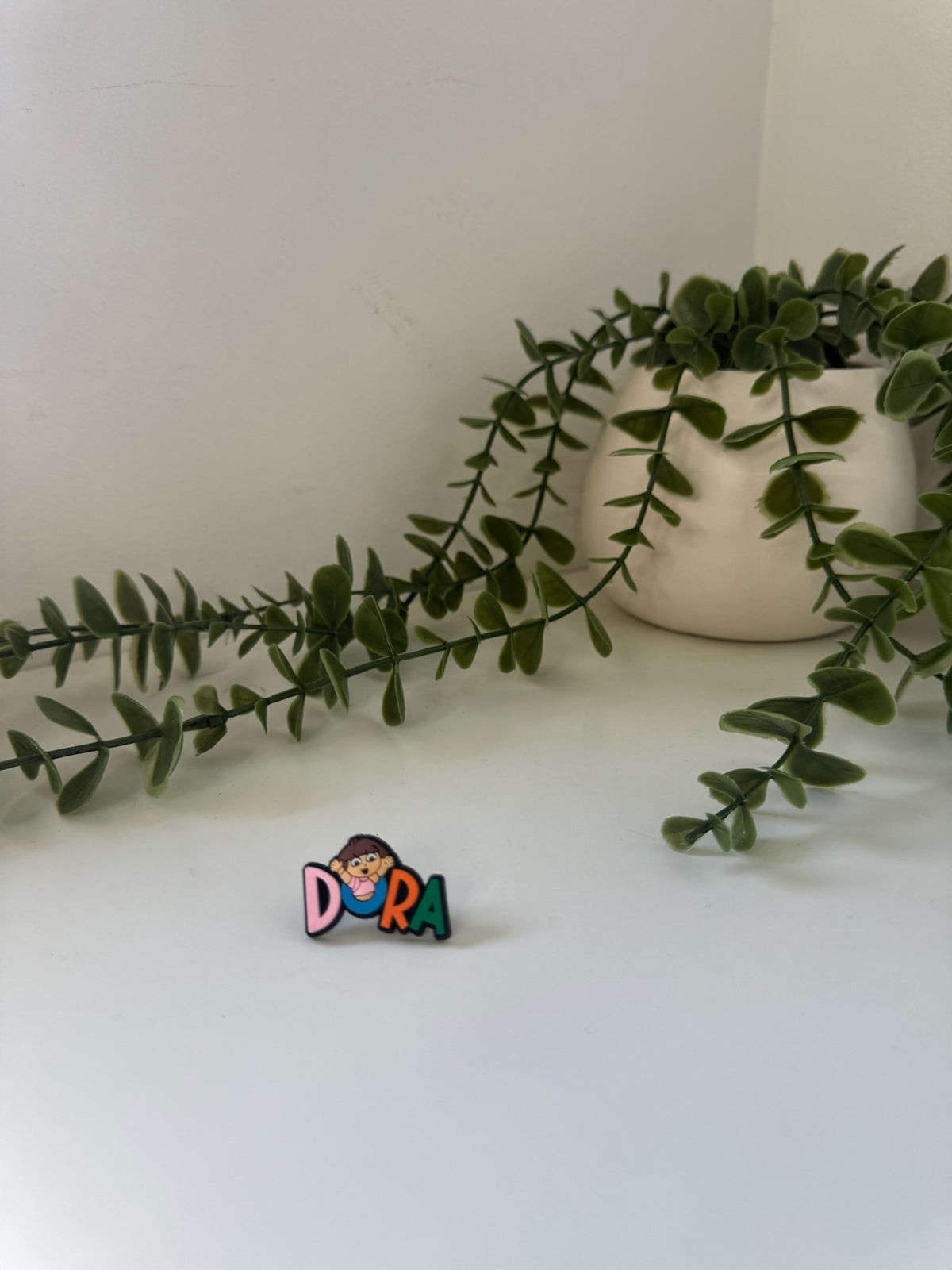 Dora silicone straw topper