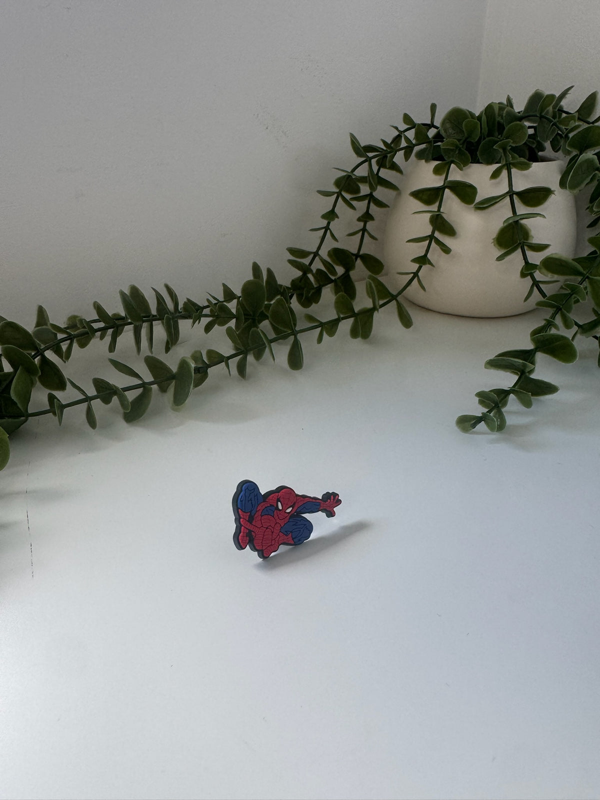 Spiderman silicone straw topper