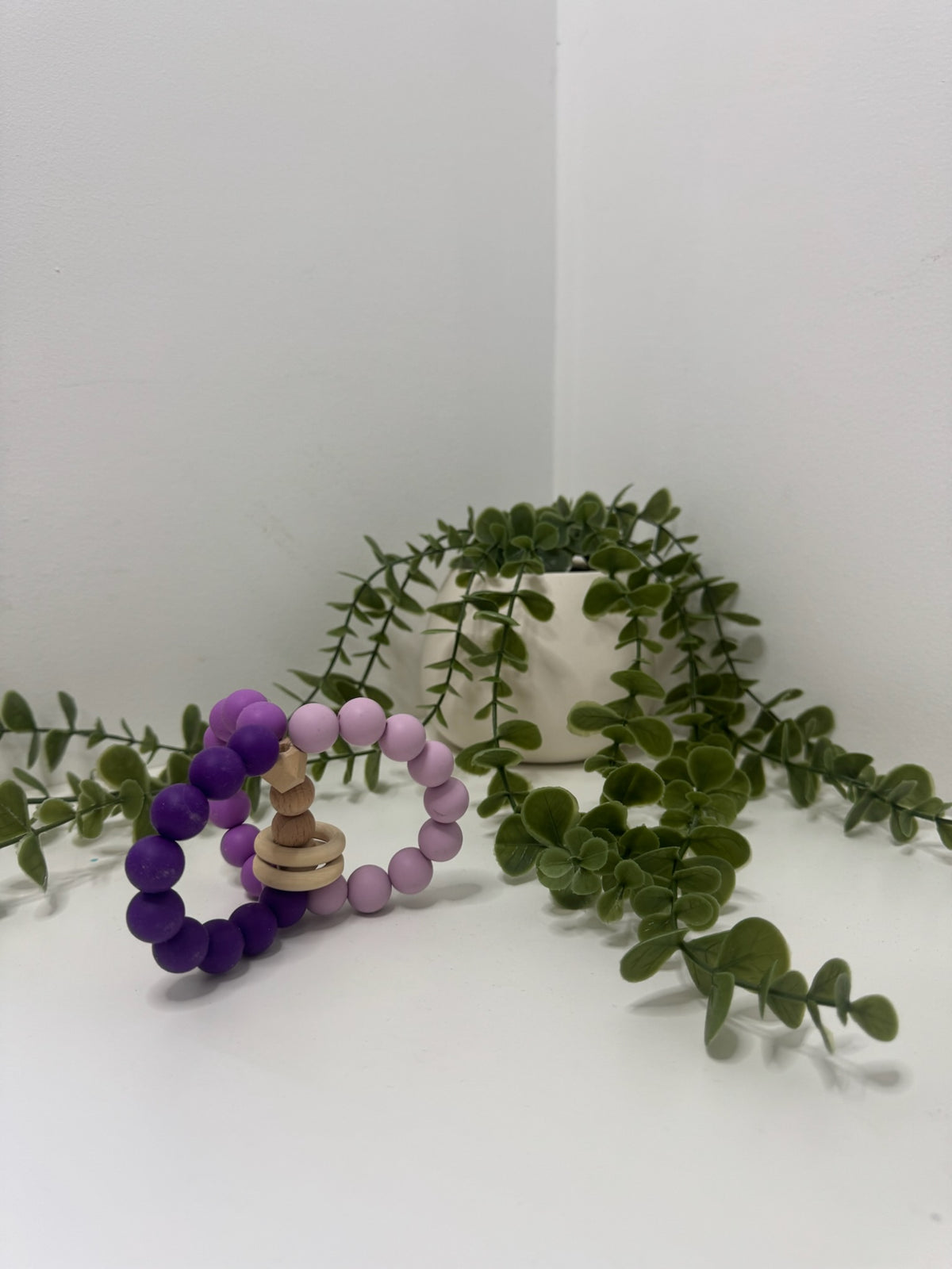 Triplet teether purple