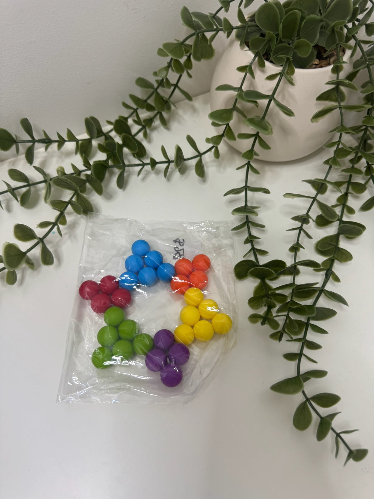 Star teether - bright colours